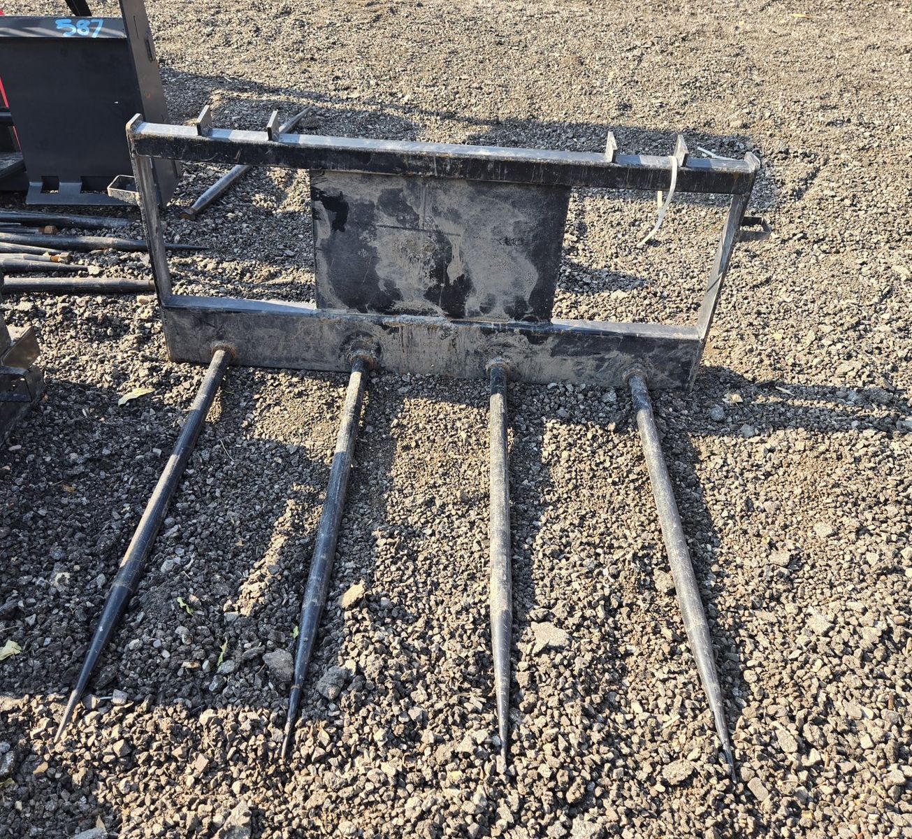 NEW Giyi 4 - Spear (Quad) Bale / Hay Spears (Skid Steer)