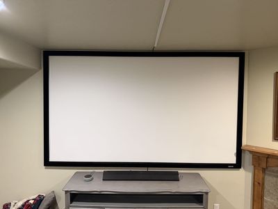 Large Framed Projector Screen