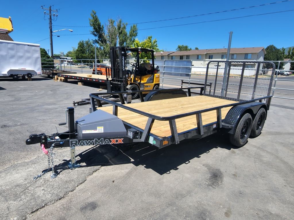 2026 RawMaxx 7X14 UTX 7K with Gate ATV Utility Tra