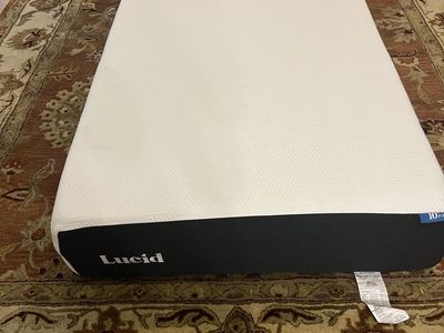 New LUCID 10 Inch Firm Twin XL Foam Mattress