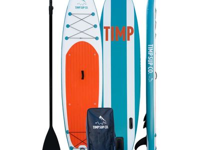 NEW! TIMP 11' Inflatable Paddle board SUP+Warranty