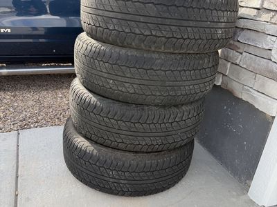 4 P265/70R17 Dunlop AT20 Tires