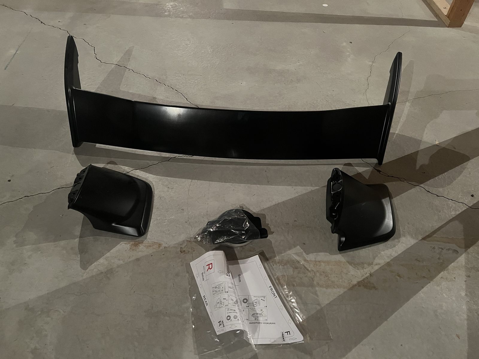 2008-2014 Subaru WRX STI Style Rear Wing Spoiler - NEW