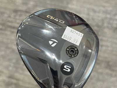TaylorMade Qi4D 7 Wood, stiff (right hand still wrapped)