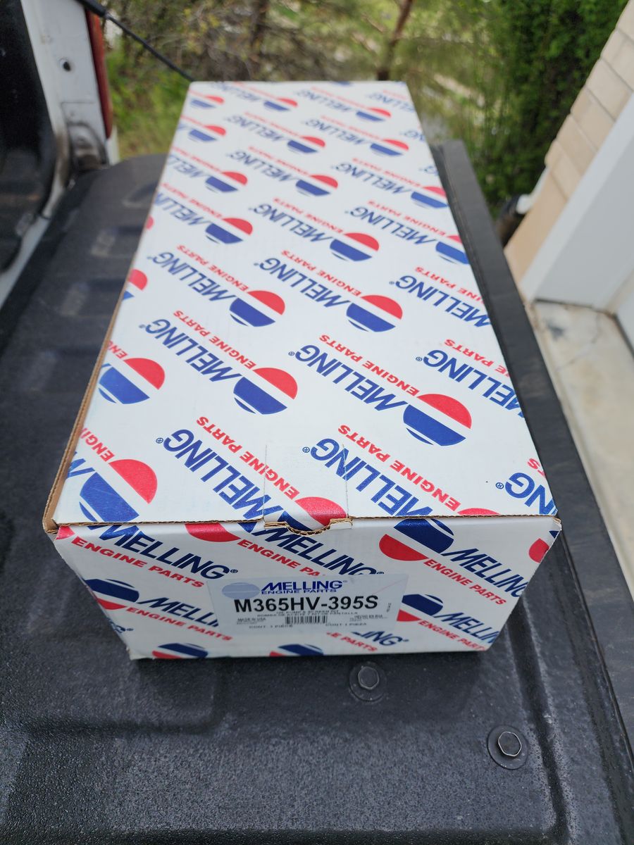 Melling M365HV-395S Oil Pump & Screen Kit New in Box $120