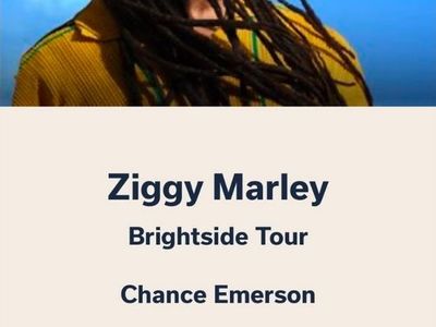 Ziggy Marley 4 tickets