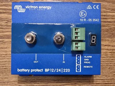 Victron Energy Smart BatteryProtect 12/24V 220A BPR220 Low Voltage Disconnect