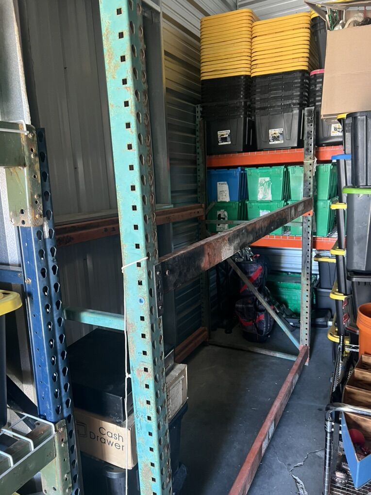 Industrial Metal Frame Rack