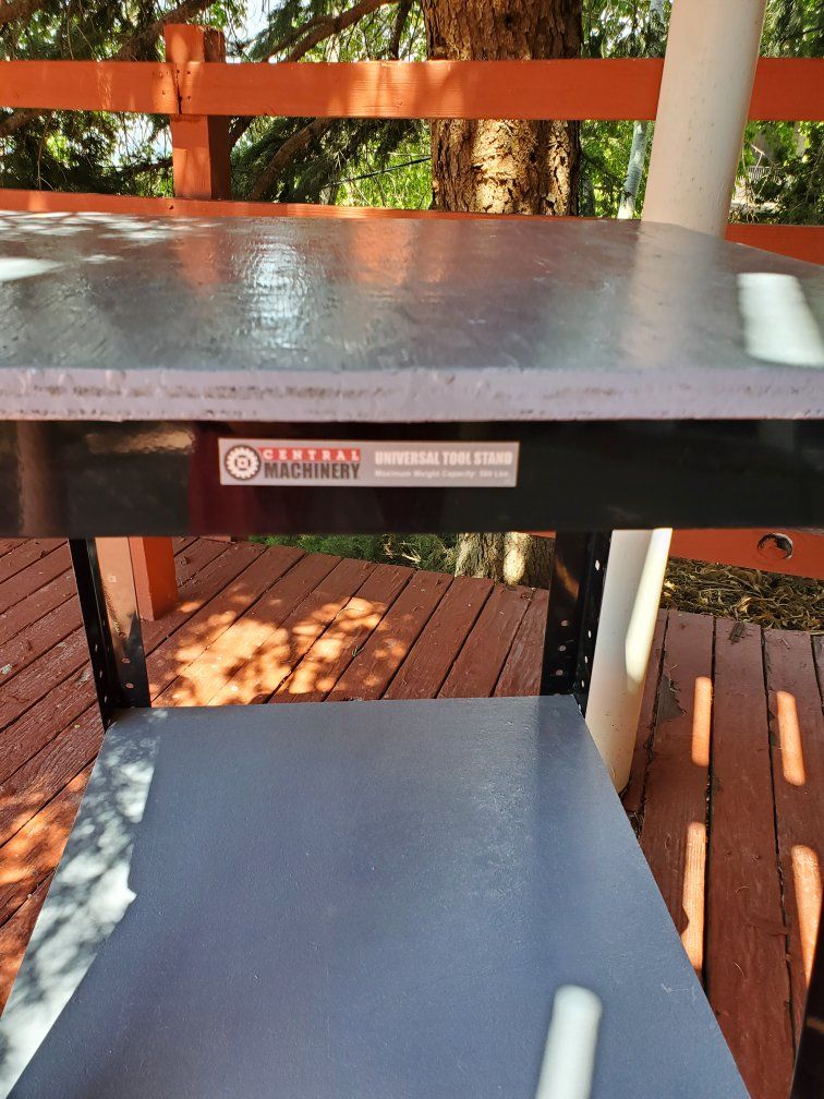 Central Machinery Universal Tool Stand Heavy Duty Workshop Stand