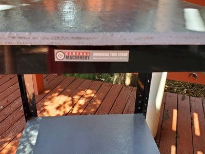 Central Machinery Universal Tool Stand Heavy Duty Workshop Stand