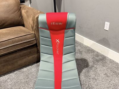 X Rocker video gaming rocker chair