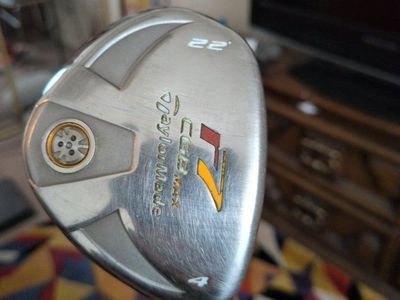 TaylorMade r7 CGB MAX 4 Hybrid 22 Degree Reg Flex Graphite Shaft