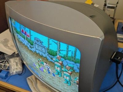 RCA E13320 13-inch CRT TV with SCART RGB mod