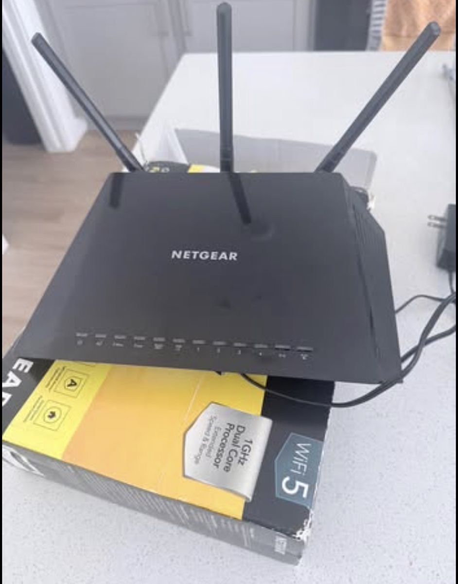 New Netgear Nighthawk internet router