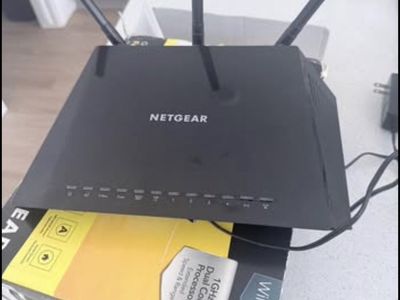 New Netgear Nighthawk internet router