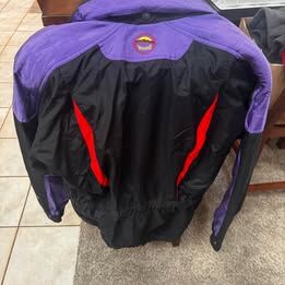 “MARKER” Vintage Ski Jacket XL -LIKE NEW - Black, Purple & Red