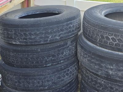 Used semi tires