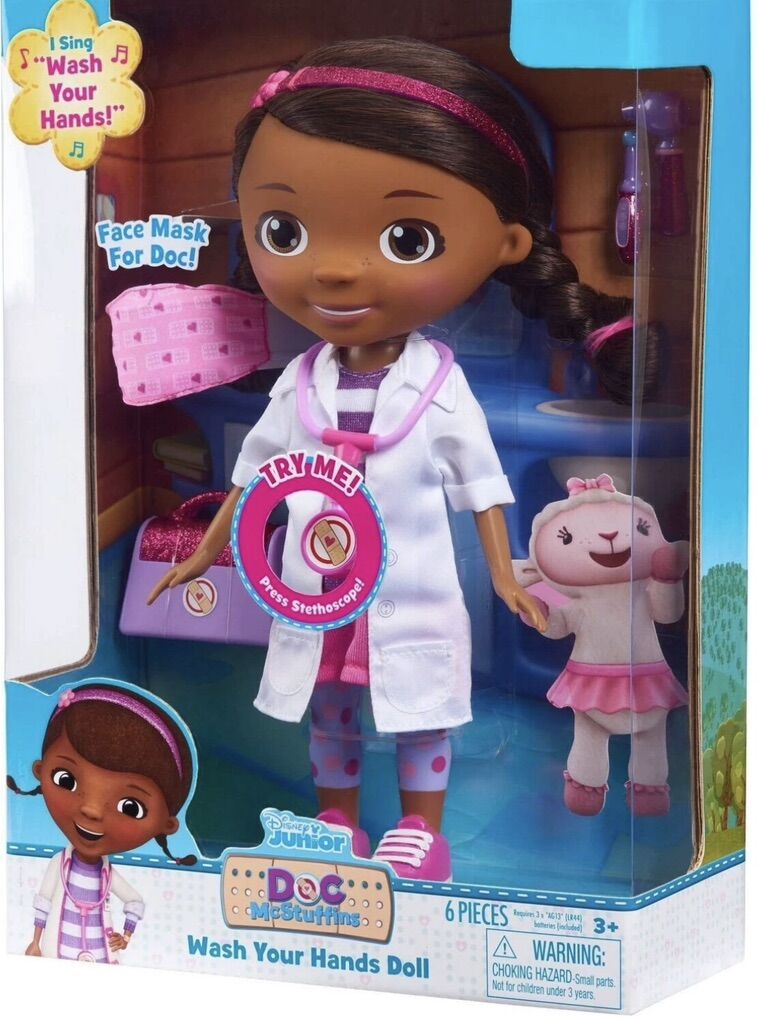 Doc McStuffins Doll- Disney Jr. Wash Your Hands