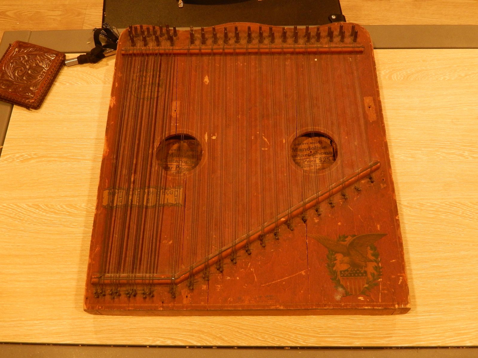 Antique 1915 mandolin guitarophone / zither