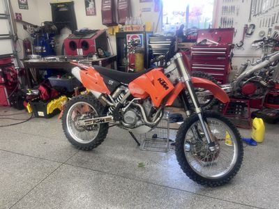 2005 ktm 525 SX dirtbike rfs motor ready to go 4 stroke