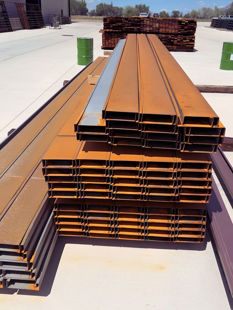 Purlin, 8" Cee (25ft - Raw Steel)