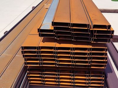 Purlin, 8" Cee (25ft - Raw Steel)