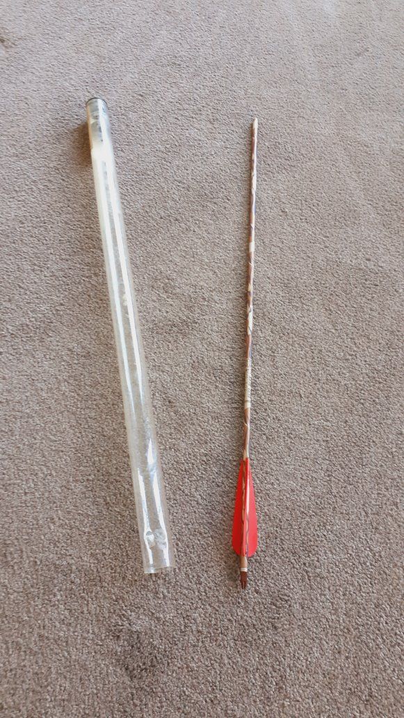 Easton Limited Edition XX78 Super Slam Arrow - 70th Anniversary, 819/1200, Signed Chuck Adams