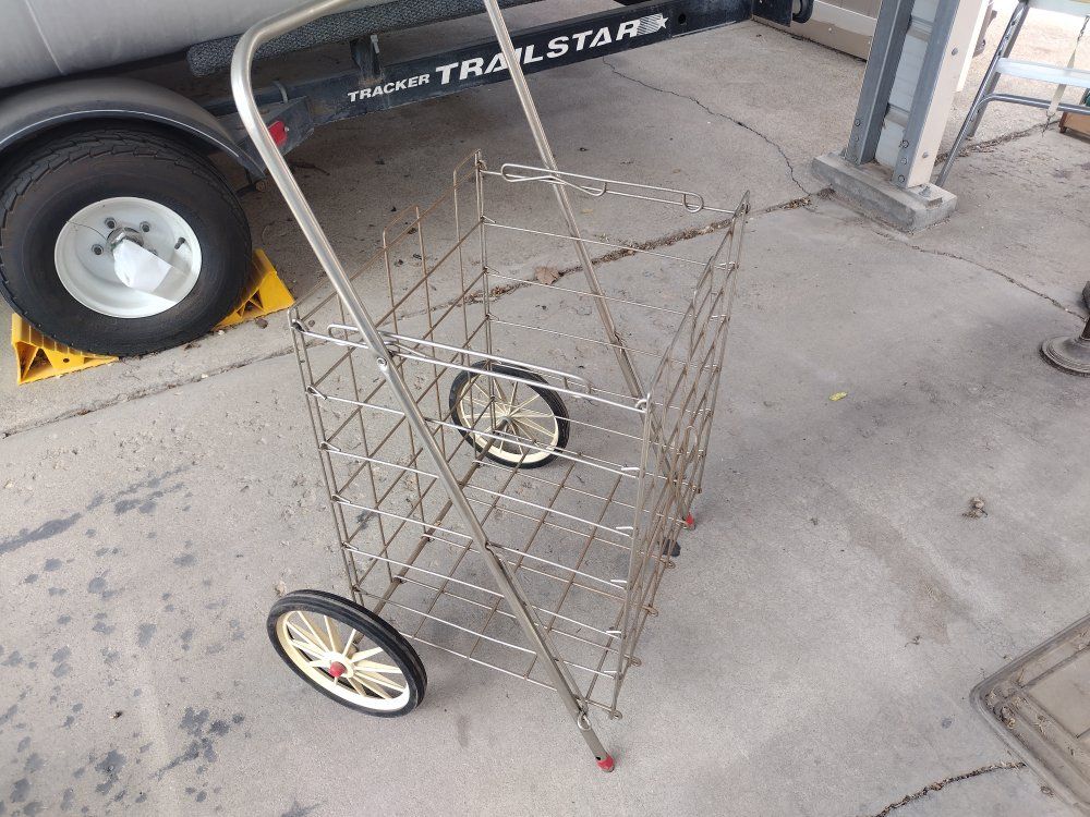 Vintage shopping cart
