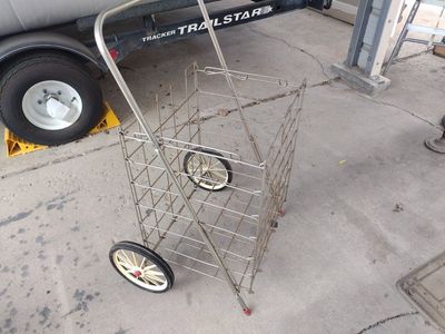 Vintage shopping cart