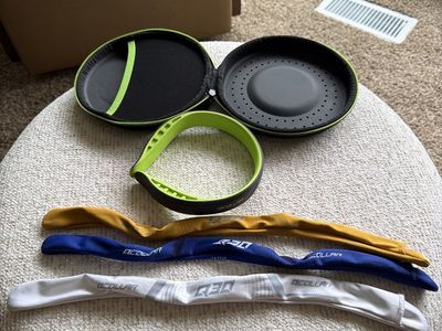 Q-Collar for football Size 17 Neck Collar with Case and Covers