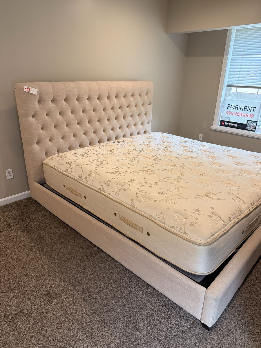 California King Bed + Mattress
