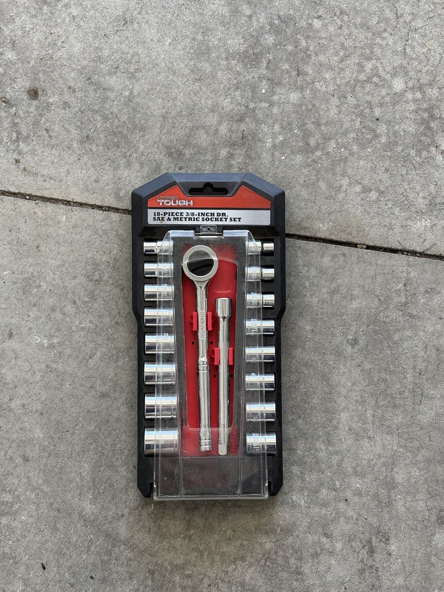 3/8” socket tool set