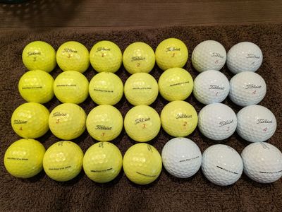 28 Mint PROV1x golf balls
