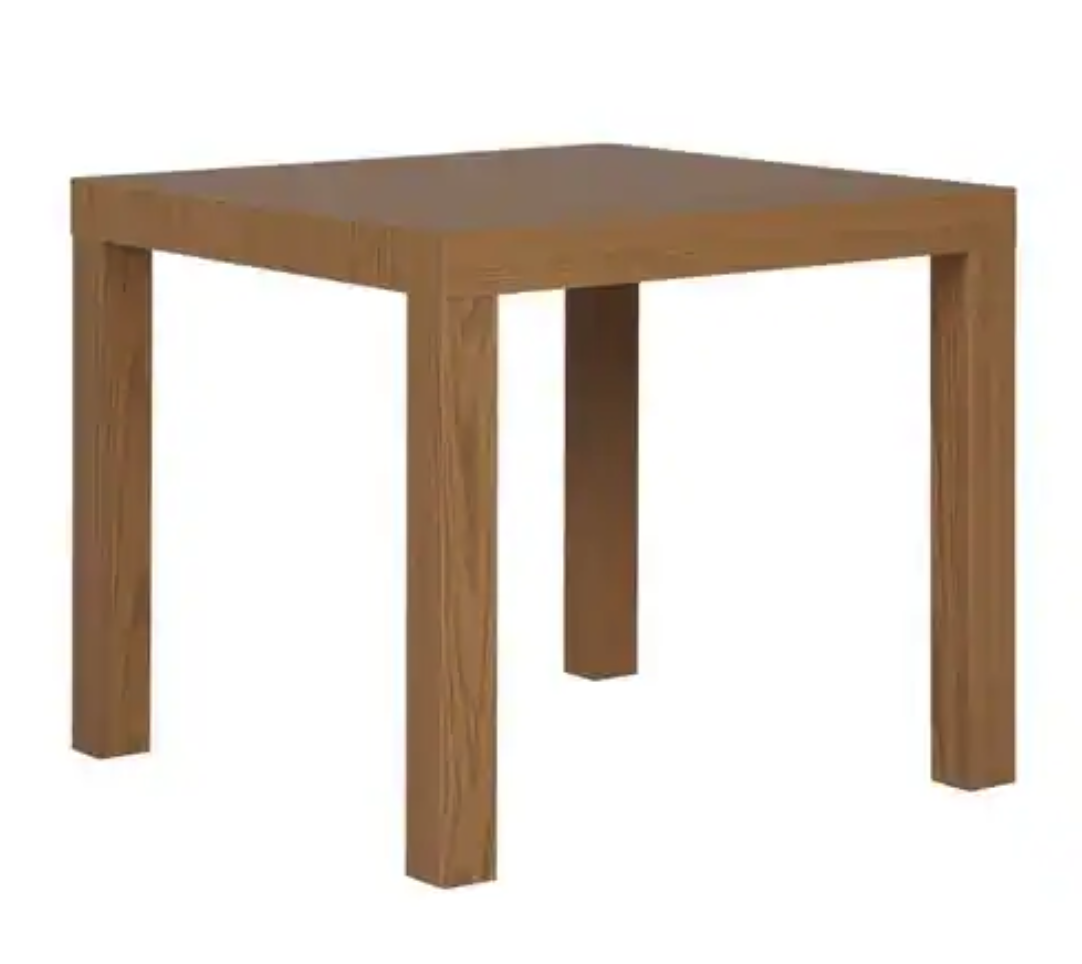 DHP Parsons End Table Natural Finish 