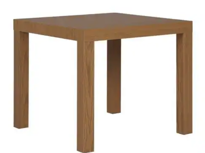 DHP Parsons End Table Natural Finish