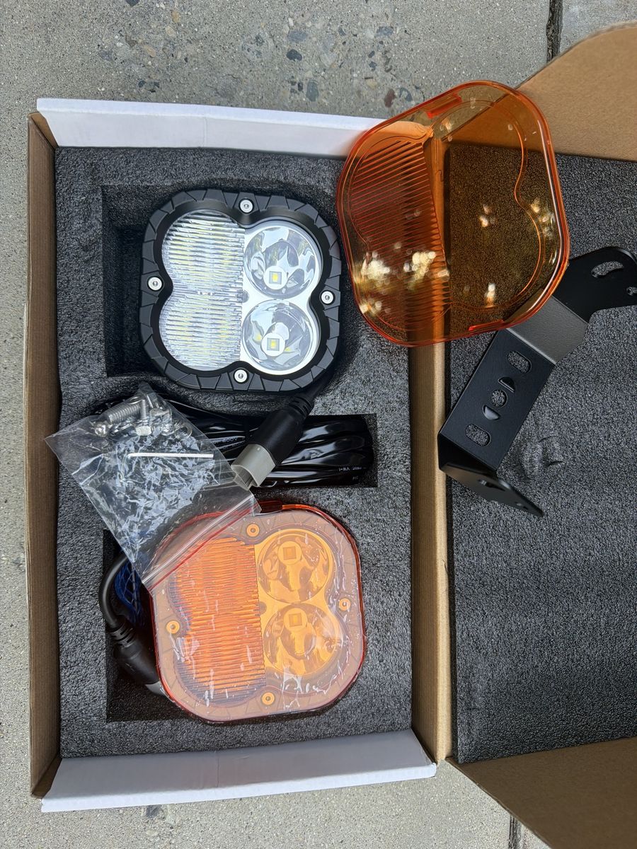 5 Inch Spot & Flood lights combo
