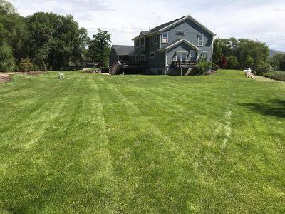 Lawn Mowing | GF Landscaping | Yard Flip