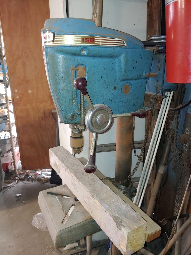 Craftsman 150 FLOOR MODEL Drill Press / Runs as it should, need I say more........