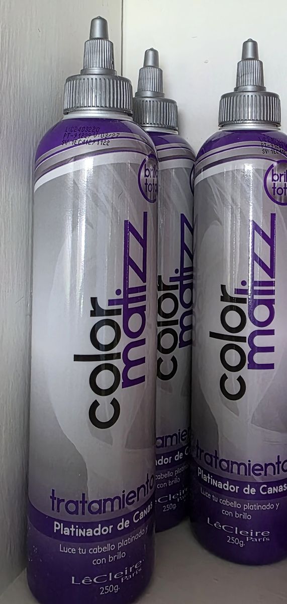 LêCleire Paris Color Matizz Tratamiento Platinador de Canas 250g (3 Pack)
