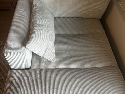 Beige Courduroy chaise