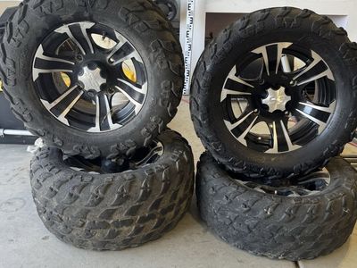 ITP SS Alloy Wheels with Off-Road ATV/UTV Tires - 14" Set of 4