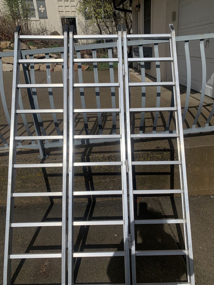 Ytrax Tri Fold Aluminum Ramp