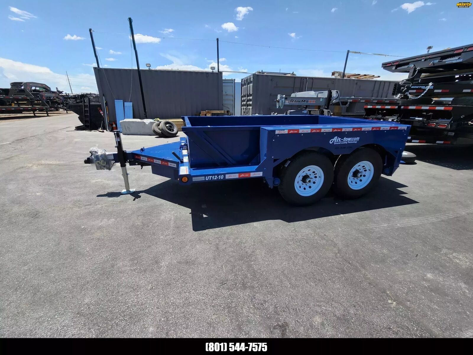 2025 Air Tow UT12-10 (12') Utility / Equipment Trailer