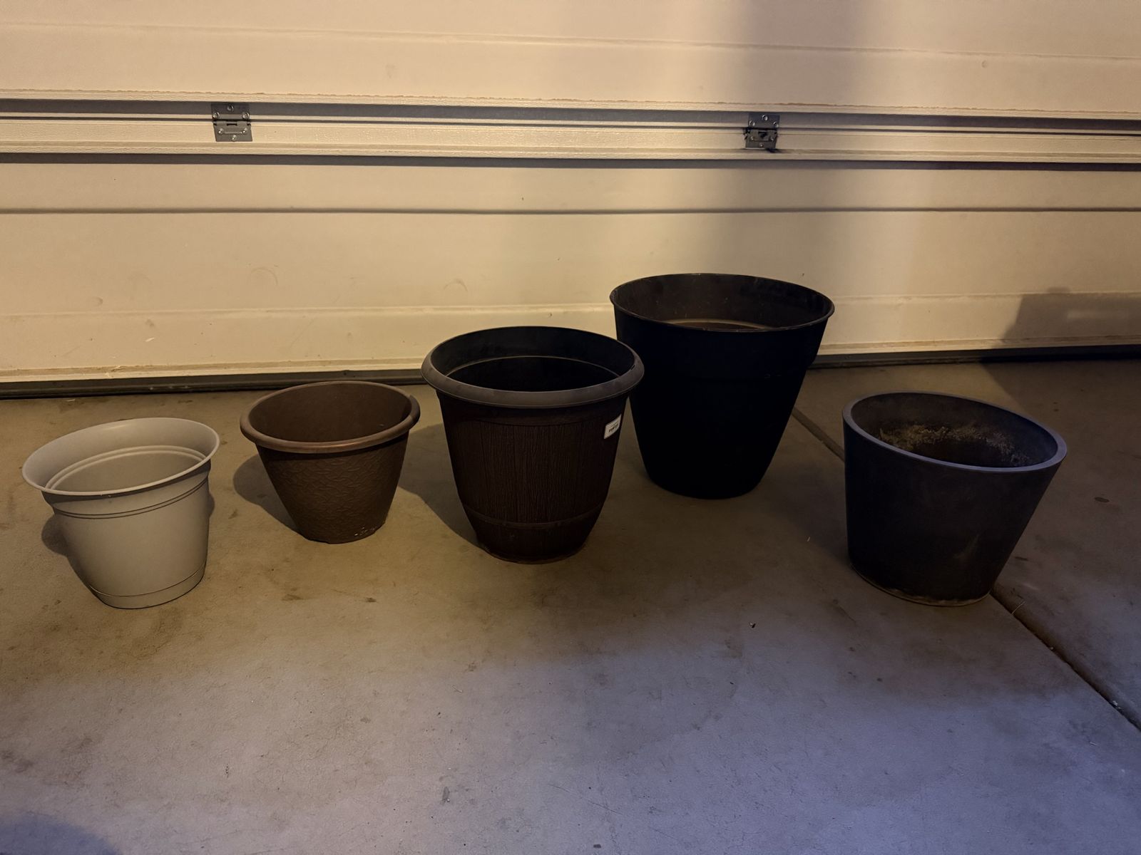 Variety of Planting Pots