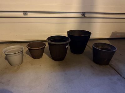 Variety of Planting Pots