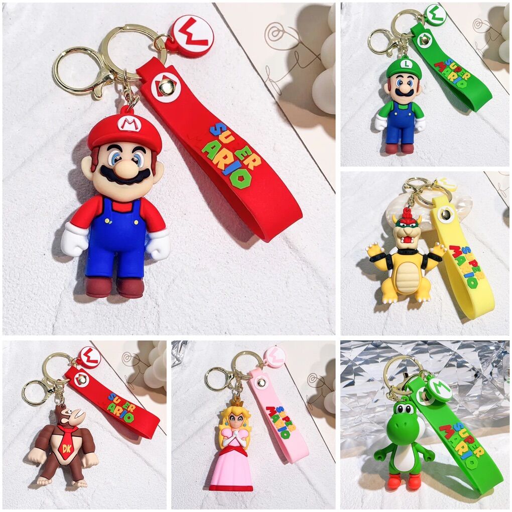 Super Mario Bros Characters/ Keychains / $3 Each