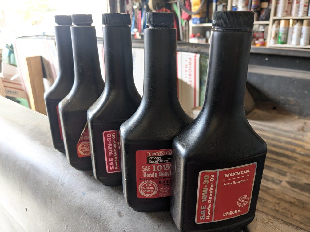 Honda lawn mower OIL genuine lawnmower motor