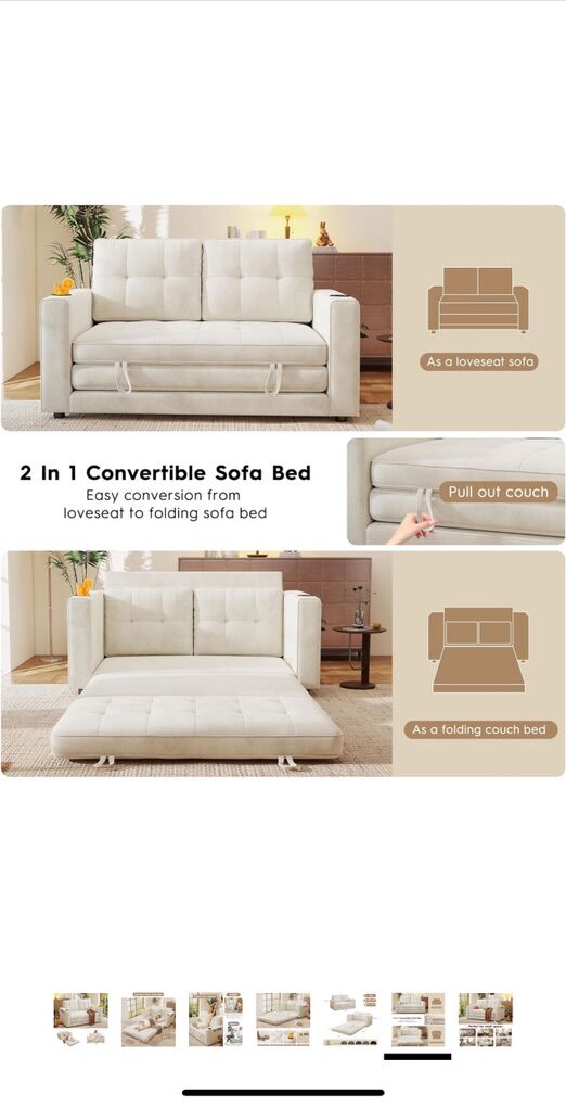Futon Sleeper sofa