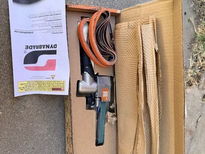 Dynabrade Abrasive Belt Tool, Die Grinder, & Right Angle Sander - Pneumatic Tools Set
