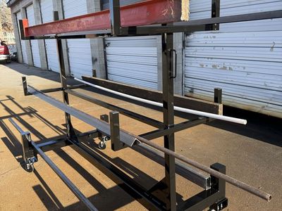Heavy-Duty Rolling Rack